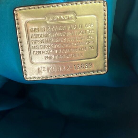 Coach Poppy Pop C Spotlight Tote Shoulder Bag Gold Multi Colored Bright - Picture 12 of 16